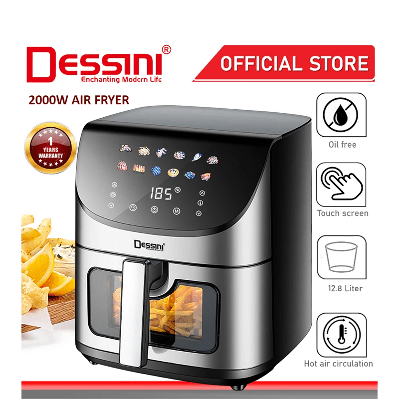 سرخ کن بدون روغن دسینی مدل DS-810DW ضمانت هفت روزه آهیل استور