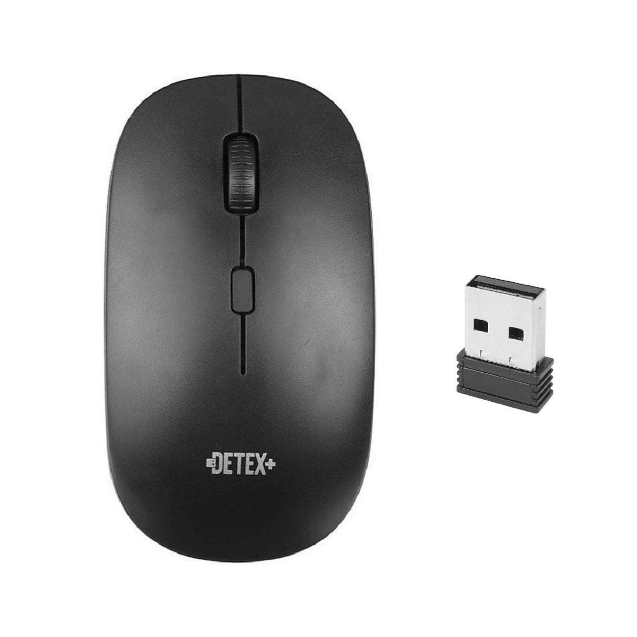 ماوس بی سیم دتکس پلاس مدل MD-913 مشکی گارانتی 12 ماهه دتکس