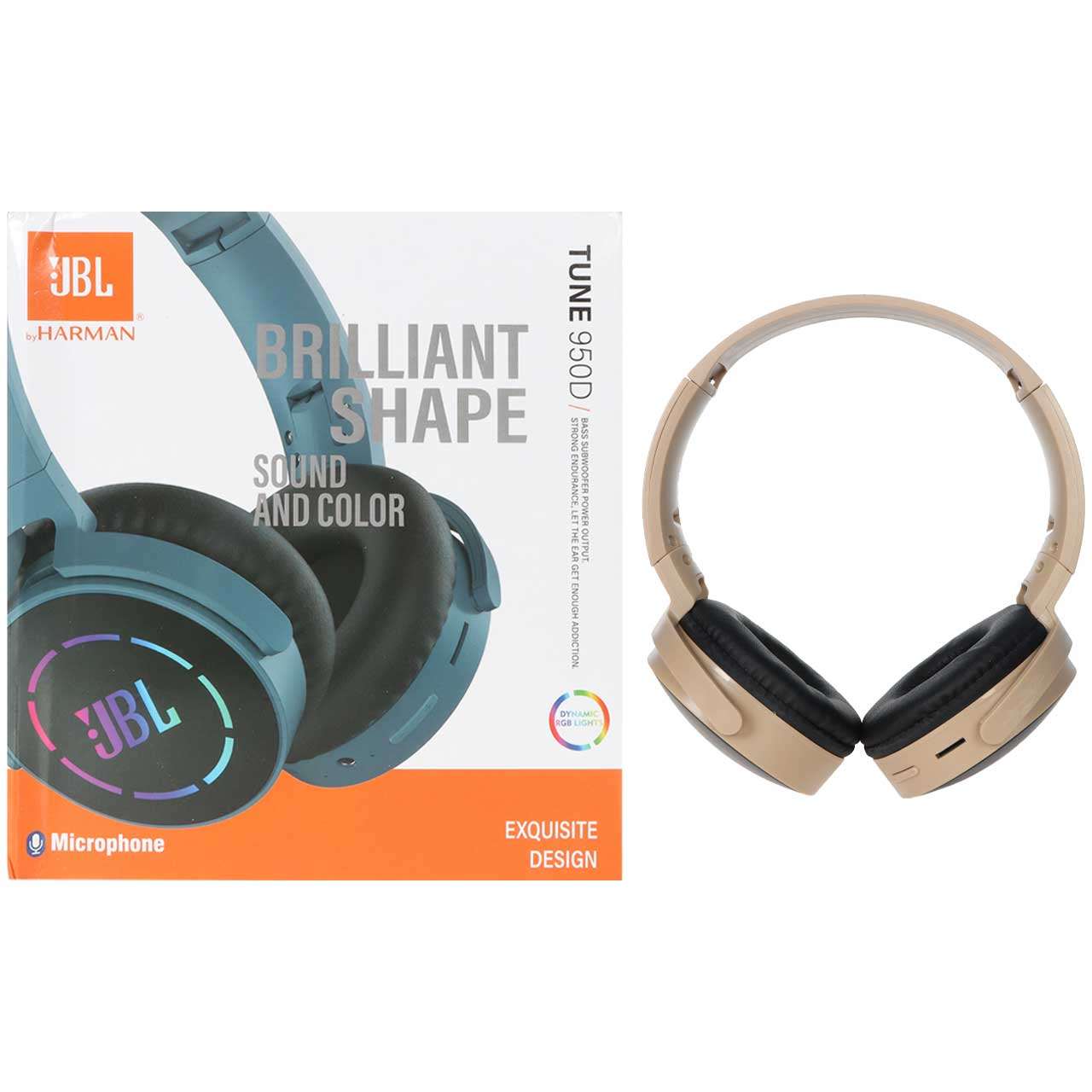 هدفون بی سیم طرح JBL مدل Tune 950D نسکافه ای